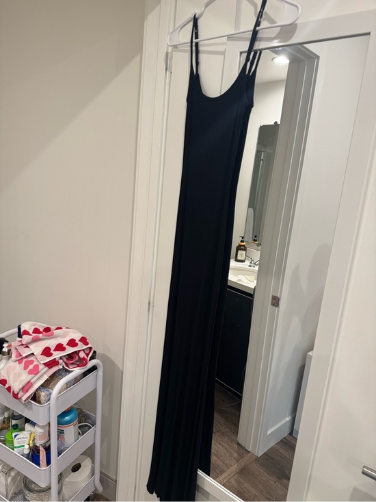 SKIMS Dresses & Skirts - Skims Black Long Slip Dress